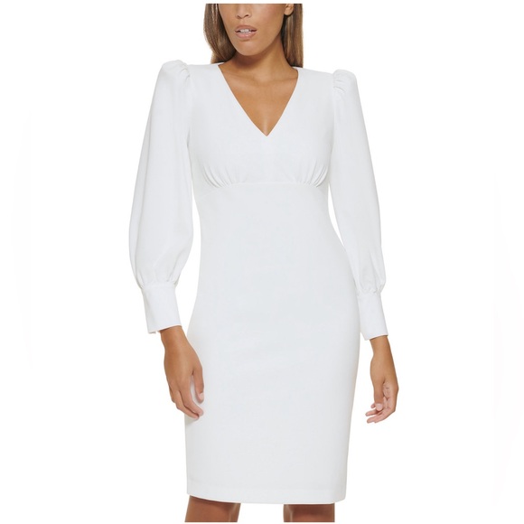 NWOT CK V-Neck Dress - Picture 2 of 4